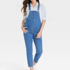 Isabel Maternity by Ingrid & Isabel Blue Denim Overalls